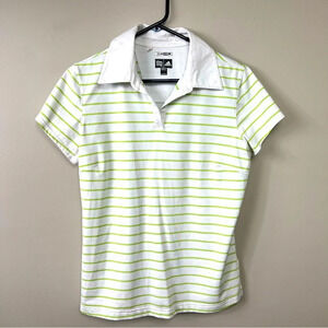 Adidas climacool short sleeve polo shirt golf shirt Sz M